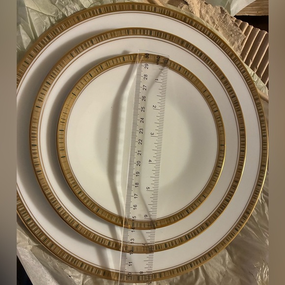 Vintage 1950s Noritake China 60 Piece Set Goldlane Pattern #6612